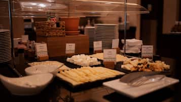 Daily buffet breakfast (EUR 25 per person)