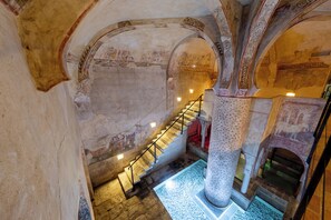 Salas de tratamiento para parejas, aguas termales y baño turco o hammam 