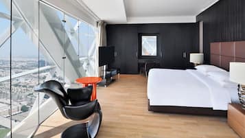 Ropa de cama de alta calidad y artículos del minibar gratis