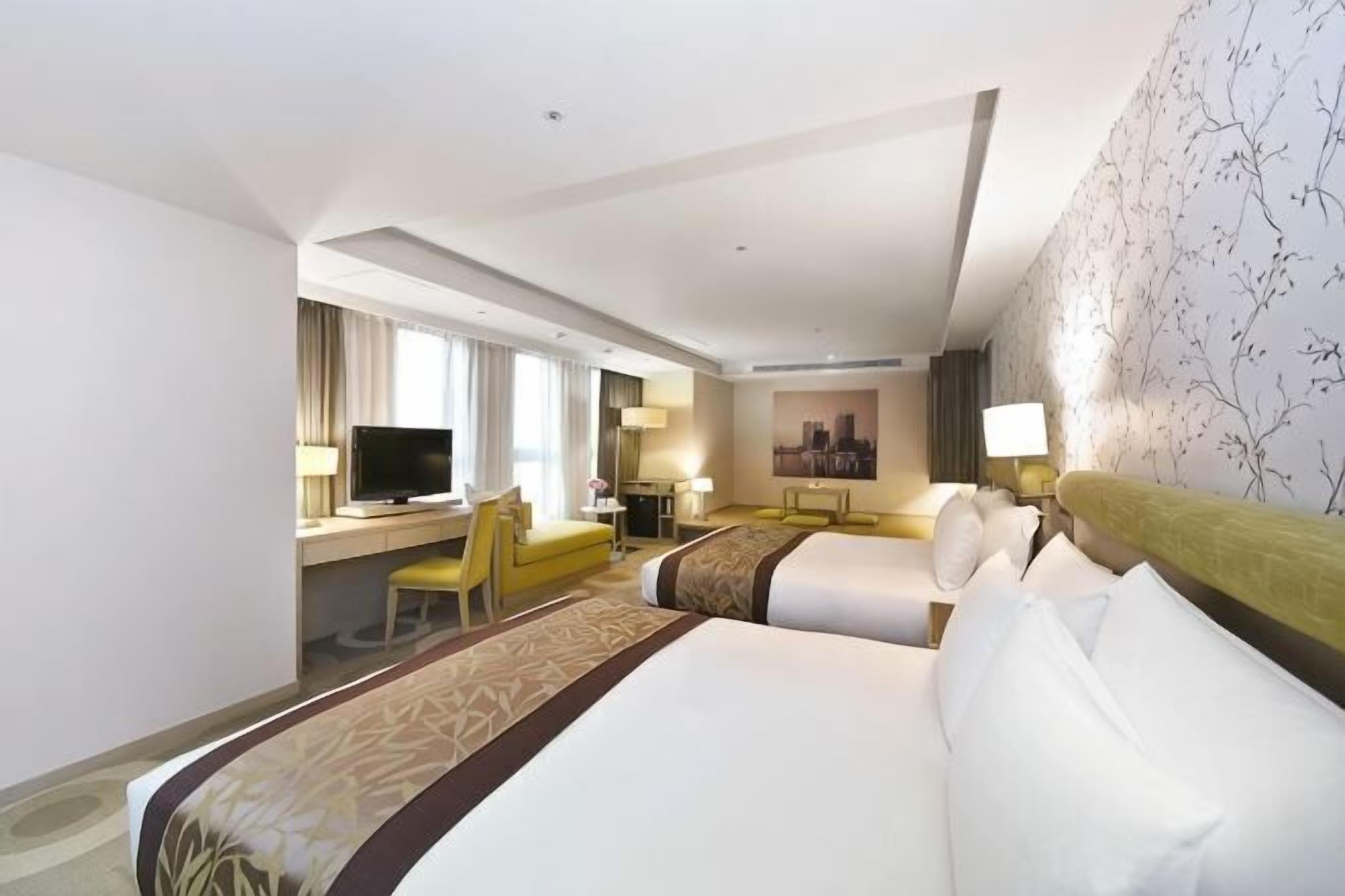In-room safe, desk, blackout curtains, soundproofing