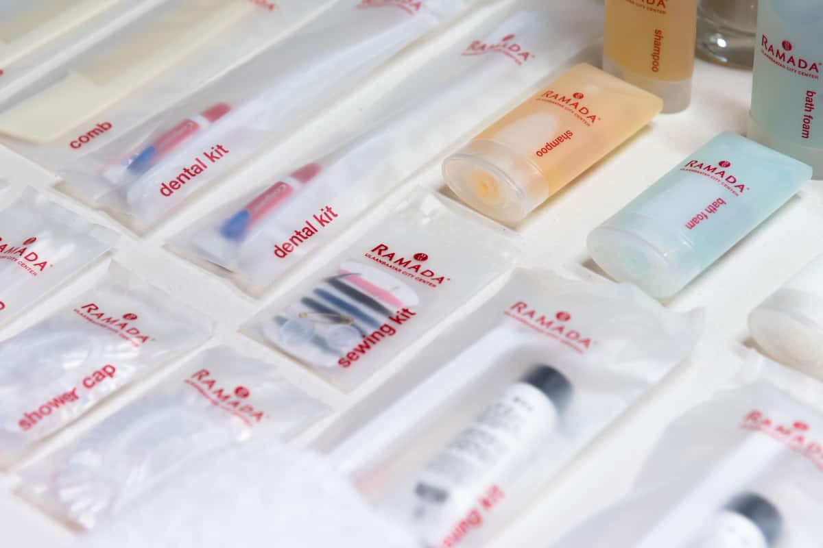 combined shower/bathtub, deep-soaking bathtub, hair dryer, bathrobes