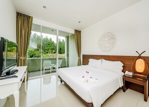 Deluxe Double or Twin Room, Pool View | Pillowtop beds, minibar, in-room safe, individually decorated - L'esprit de Naiyang Beach Resort (Sa Khu)