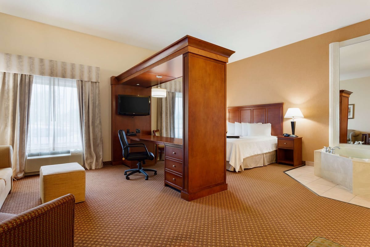 Room, 1 King Bed, Non Smoking | Free cribs/infant beds, rollaway beds, free WiFi, bed sheets