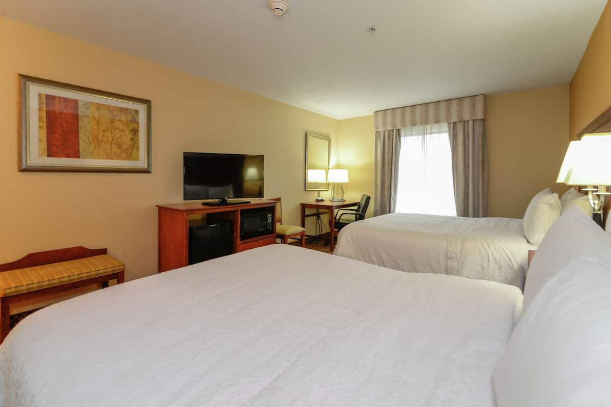 Room, 2 Queen Beds, Non Smoking | Free cribs/infant beds, rollaway beds, free WiFi, bed sheets