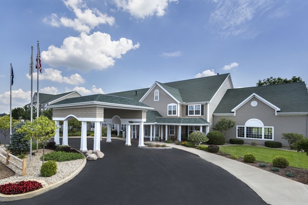 Façade de l’hébergement