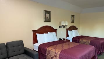 Suite Studio Standard, 2 grands lits | Fer et planche à repasser, Wi-Fi gratuit, draps fournis, réveils