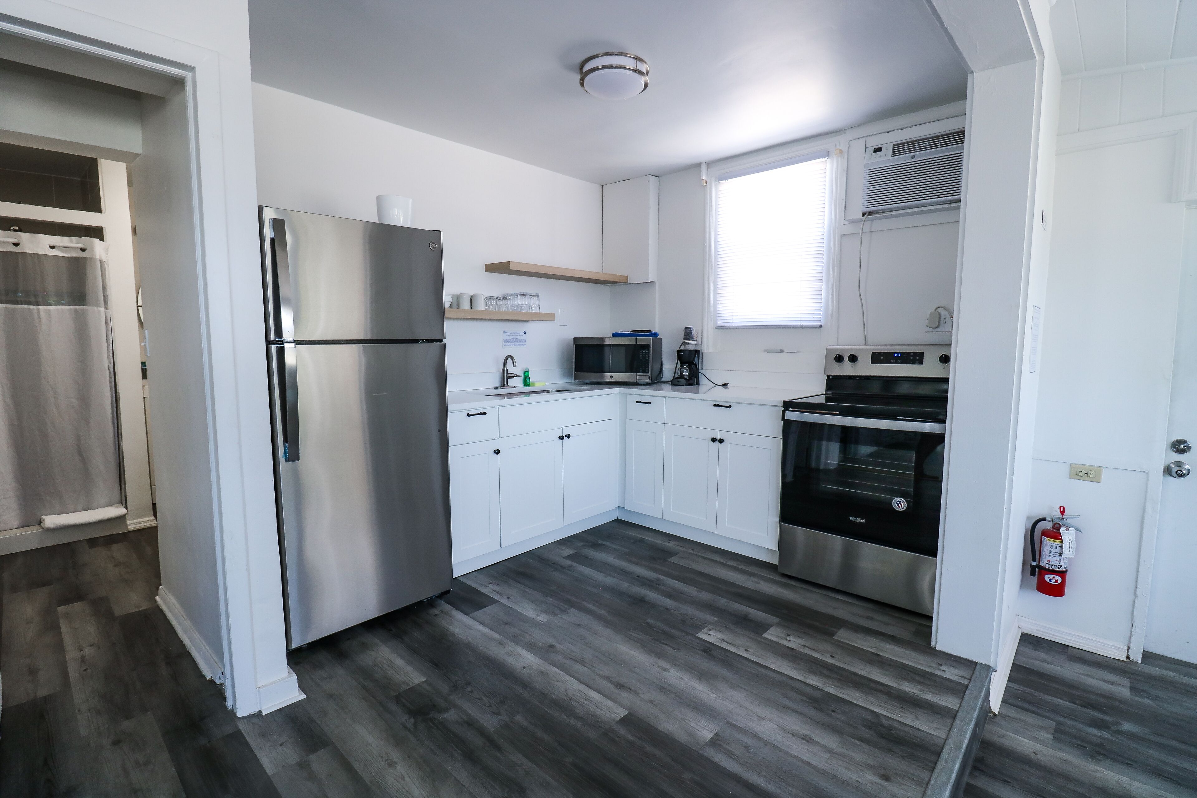 oceanfront family suite w/ kitchen | private kitchen | coffee/tea maker