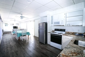 Family Suite, 2 Bedrooms, Ocean View | Private kitchen | Coffee/tea maker