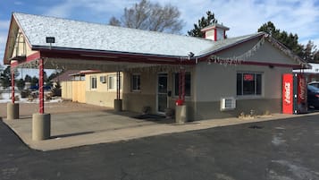 Fassade der Unterkunft