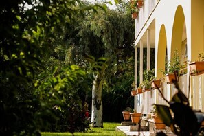 Overnattingsstedets uteområder