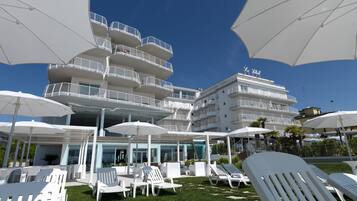 Fassade der Unterkunft