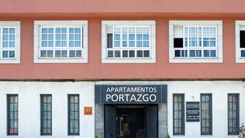 Voorkant van accommodatie