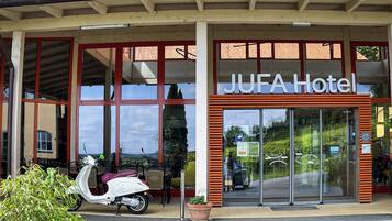 Fassade der Unterkunft