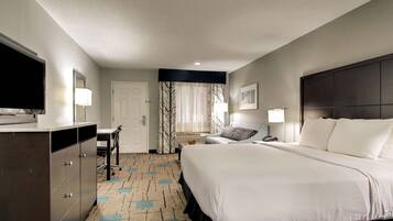 Suite, 1 King Bed, Non Smoking, Jetted Tub (with Sofabed) | Down duvets, pillow-top beds, desk, laptop workspace