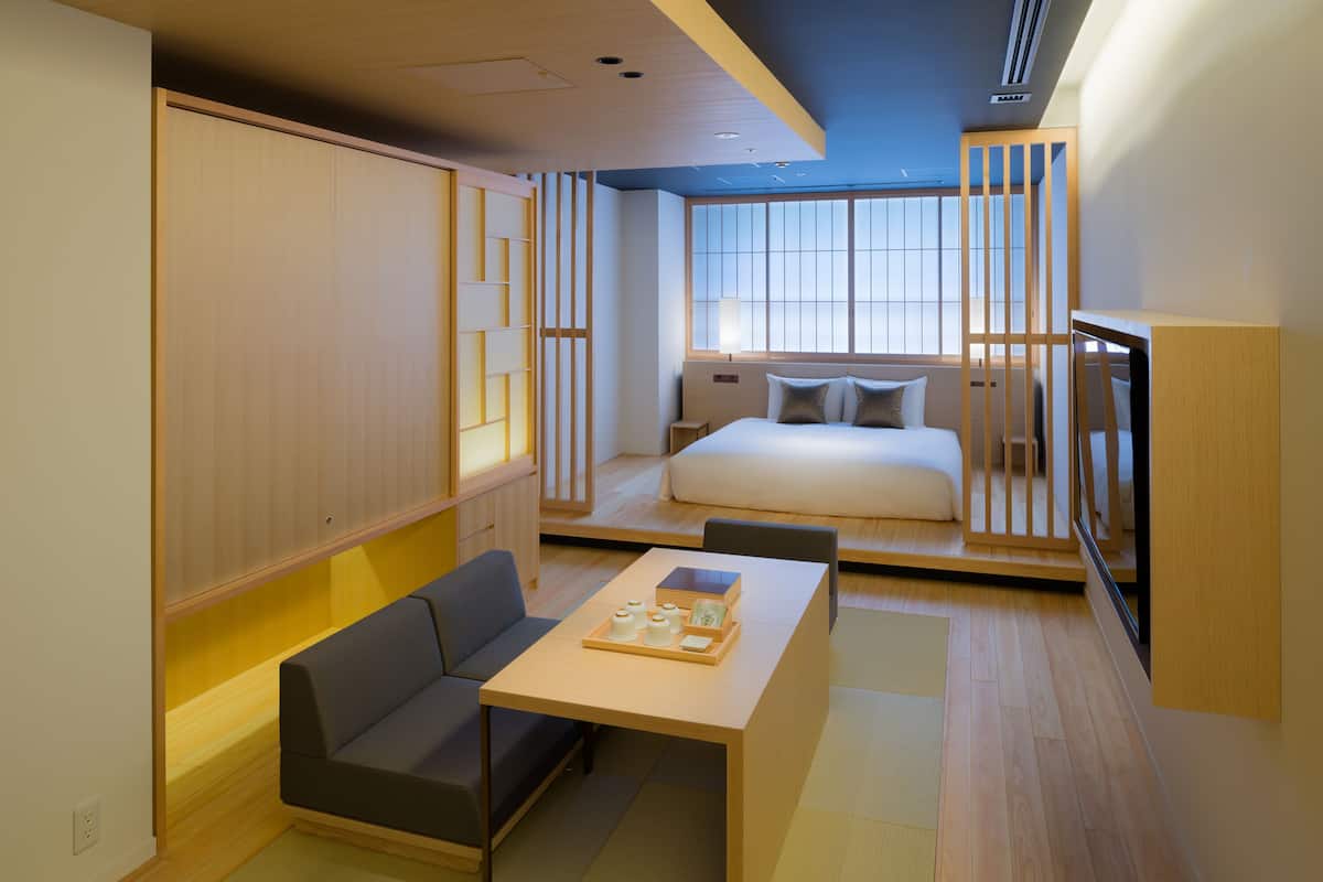 1 chambre, literie de qualité supérieure, couette en duvet d'oie