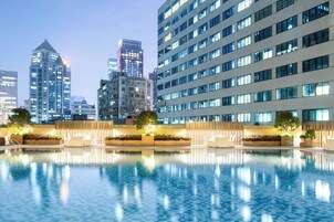 Seasonal outdoor pool