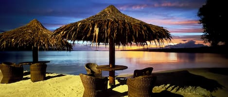 Utsikt mot stranden