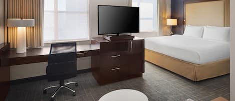 Premium bedding, in-room safe, desk, laptop workspace