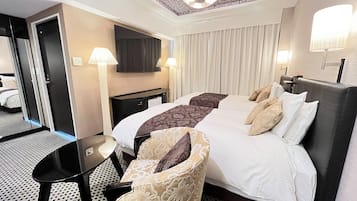 Suite Room, Non Smoking | Down comforters, desk, blackout drapes, free WiFi