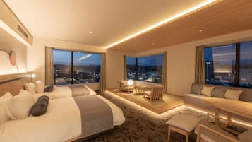 1 chambre, couette en duvet d'oie, coffres-forts dans les chambres