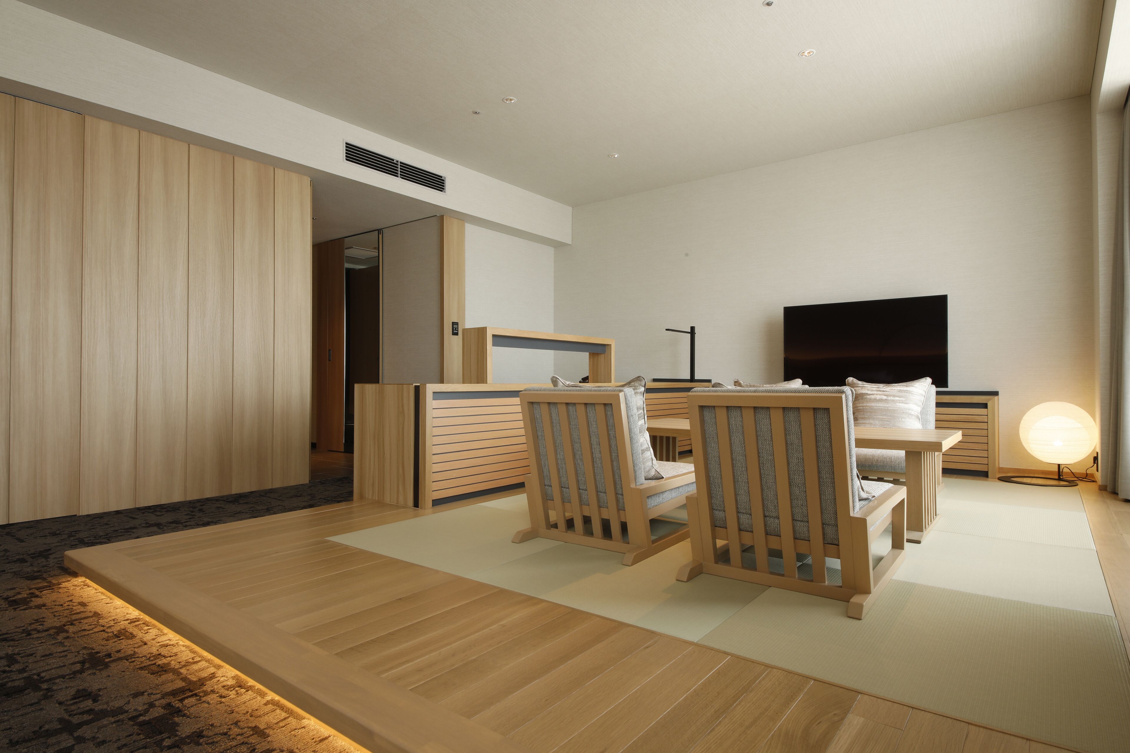 43-inch flat-screen TV with digital channels, TV