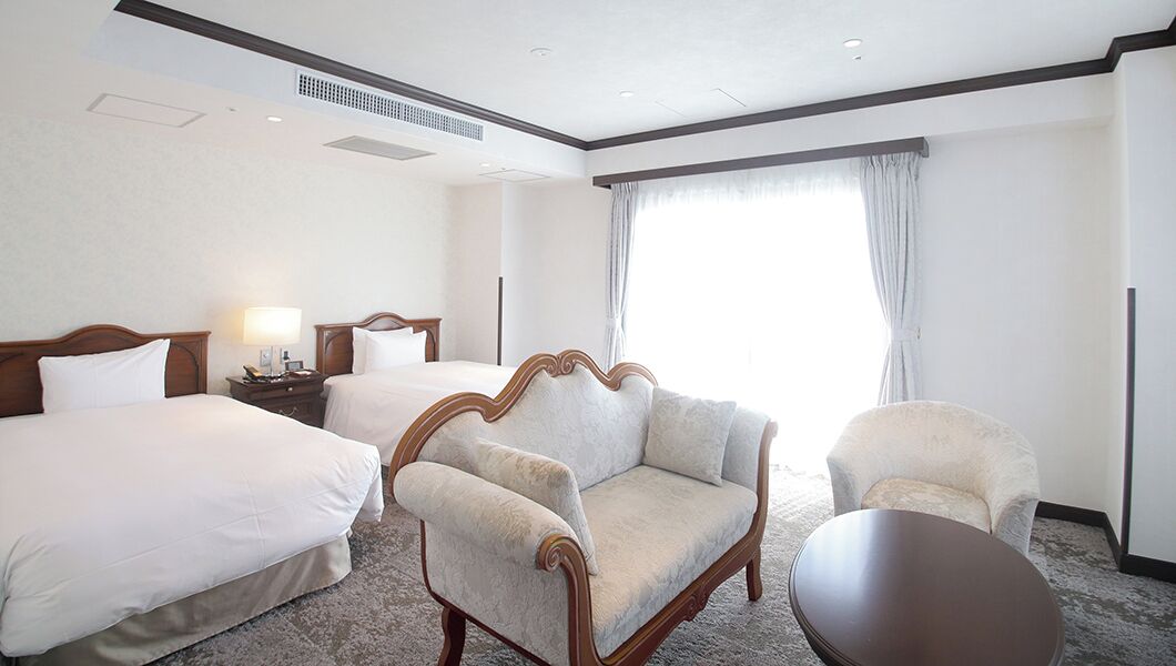 royal twin, non smoking (unit bath) (for 1-2 people) | premium bedding, down duvets, individually furnished, desk