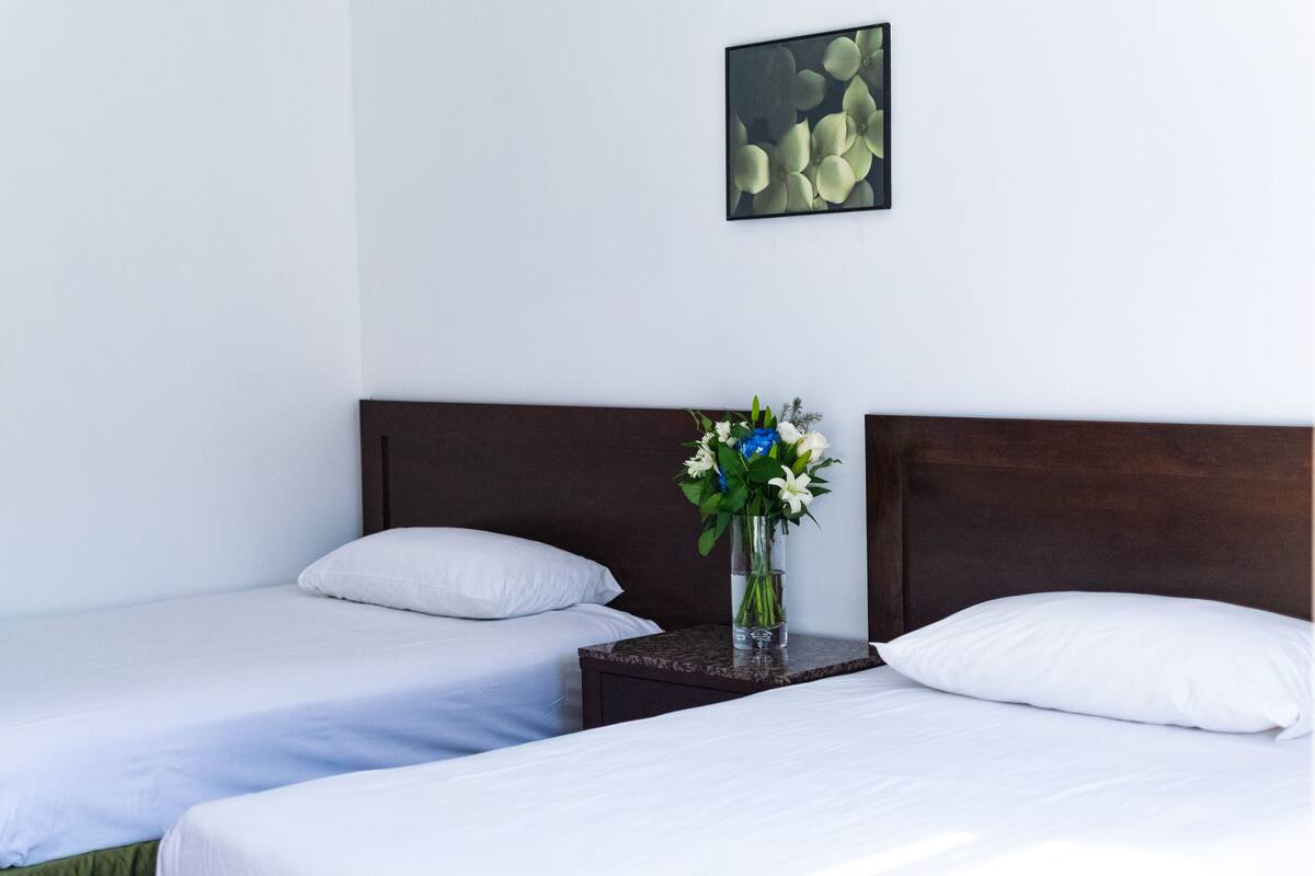 Standard Double Room, 2 Double Beds | Iron/ironing board (on request), free WiFi