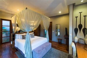Vila, 4 kamar tidur (Studio) | 1 kamar tidur, seprai premium, brankas, dan didekorasi berbeda-beda