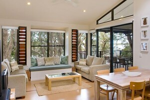 Smart TV 52 cm con canales de televisión digitales, televisión, chimenea