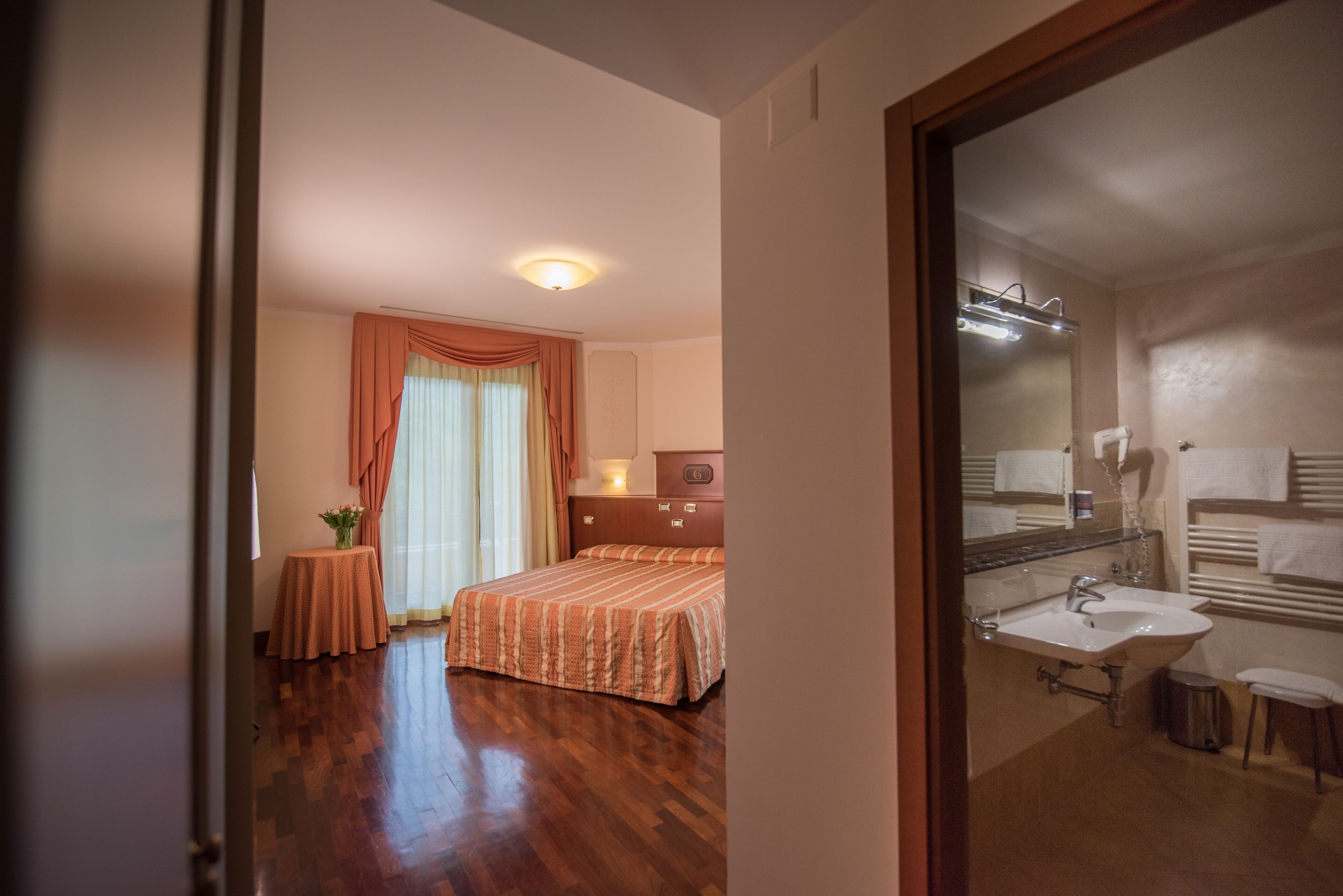 superior room, 1 bedroom, terrace, park view | minibar, in-room safe, desk, blackout curtains