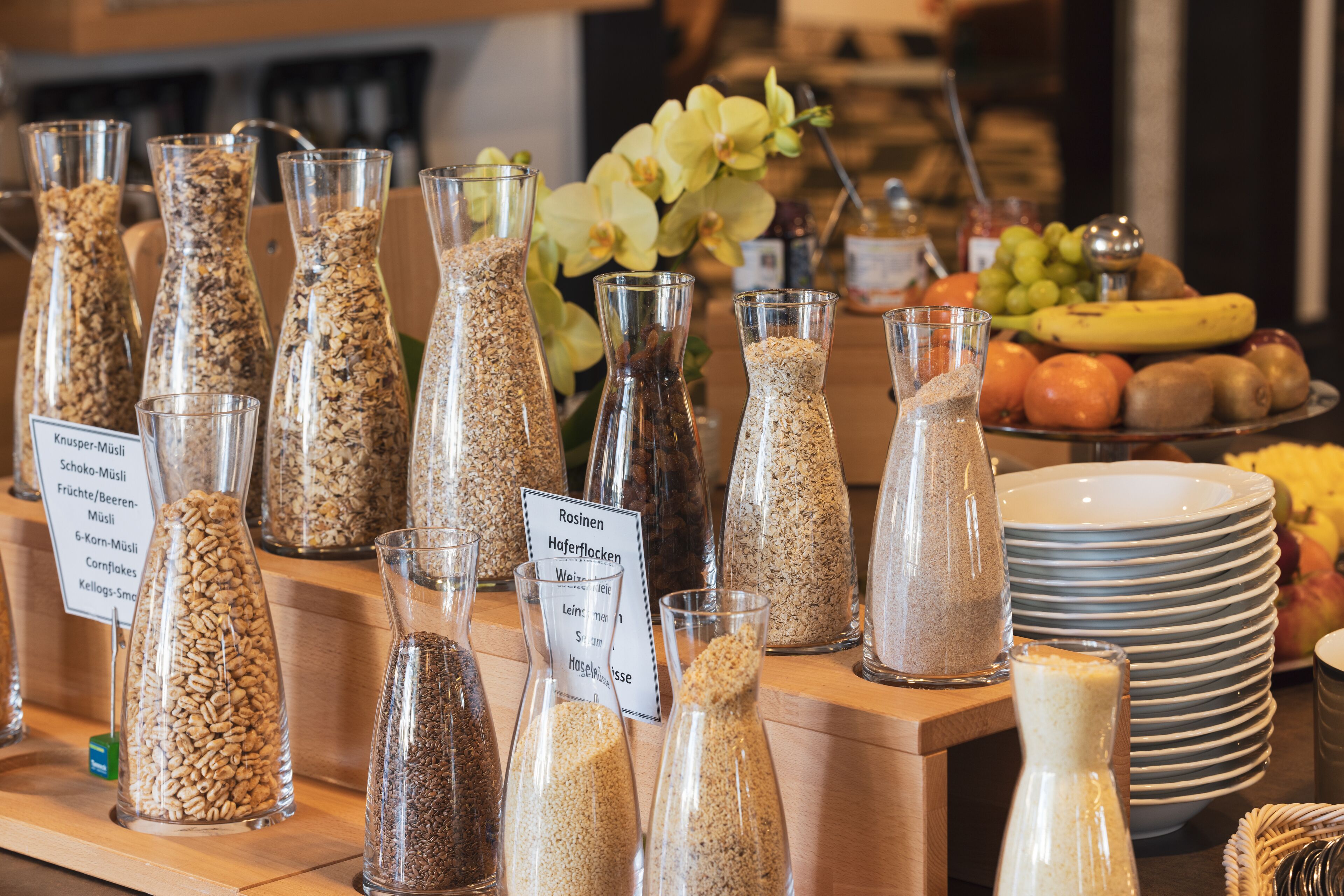 daily buffet breakfast (eur 30.00 per person)