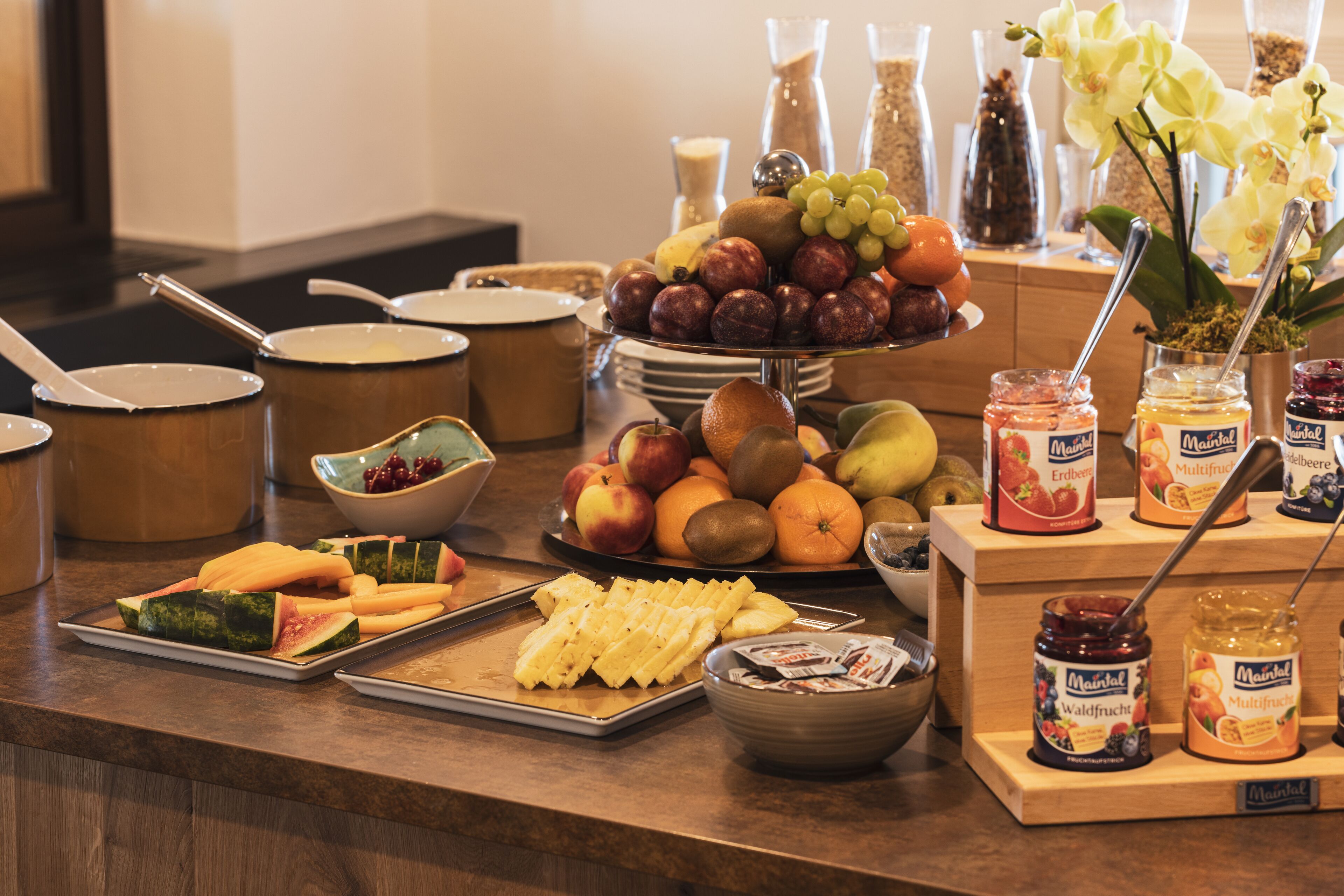 daily buffet breakfast (eur 30.00 per person)