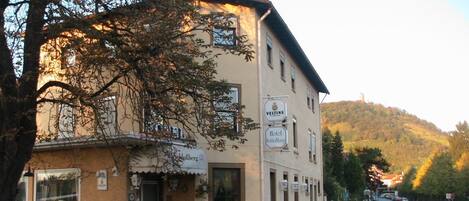 Fassade der Unterkunft