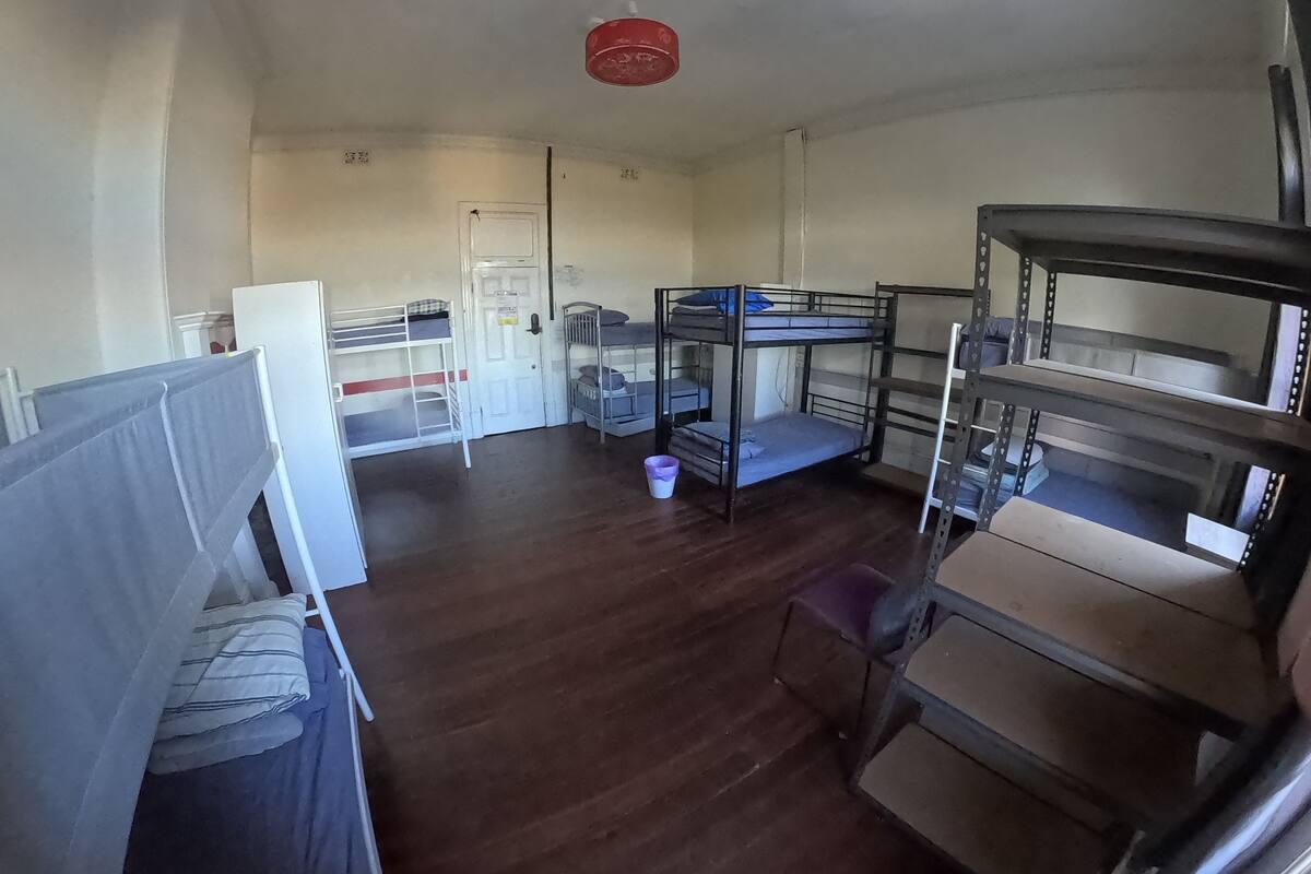 Blackout drapes, WiFi (free), individually furnished, bed sheets