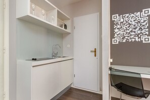 Appartement Standard, 1 chambre, cuisine | Coin cuisine privé | Réfrigérateur, cafetière/bouilloire, bouilloire électrique