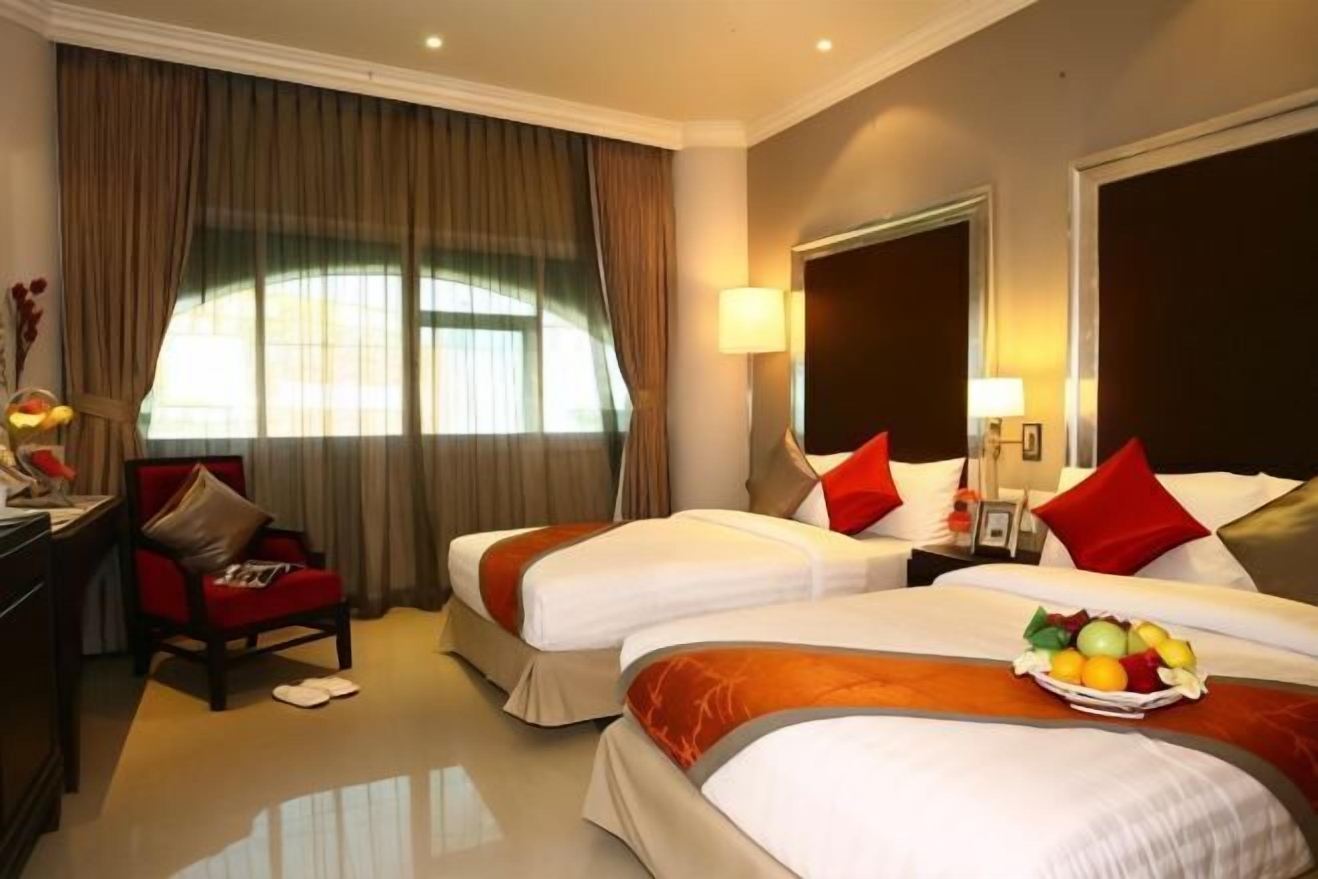 In-room safe, desk, blackout curtains, iron/ironing board