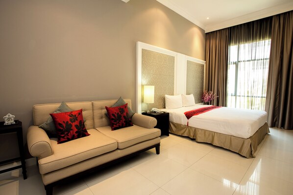 Chambre Double Deluxe, vue piscine