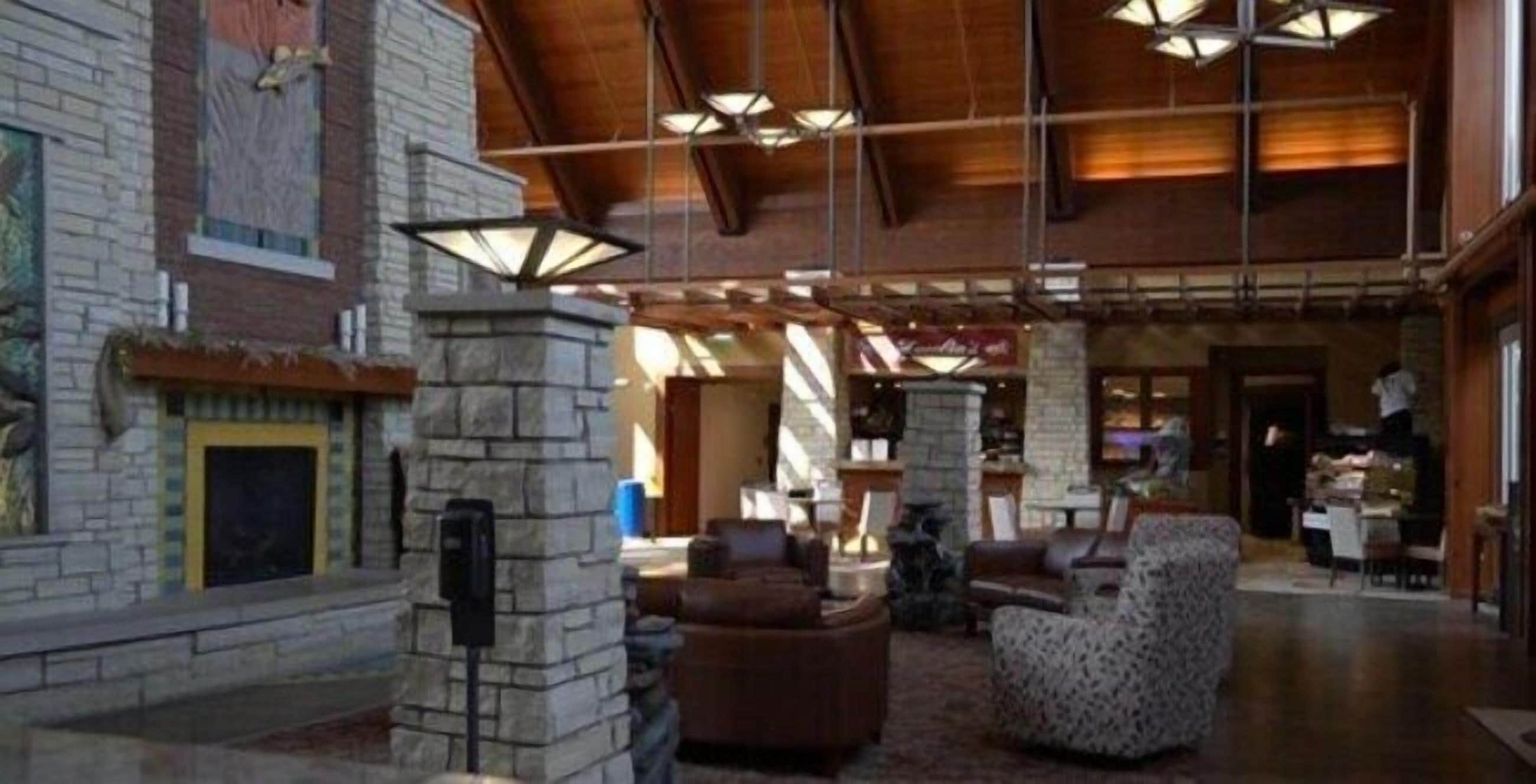 Sala de estar en el lobby