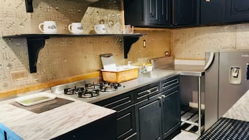标准公寓, 1 张特大床和 1 张沙发床 (Studio) | 私人厨房