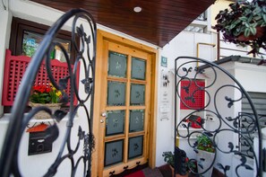 Entrada de la propiedad