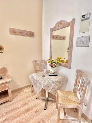 Restauration dans la chambre