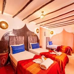 Triple Room | 1 bilik tidur, cadar kapas Mesir, peti besi dalam bilik
