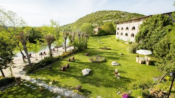 Vista del paisatge des de l'allotjament