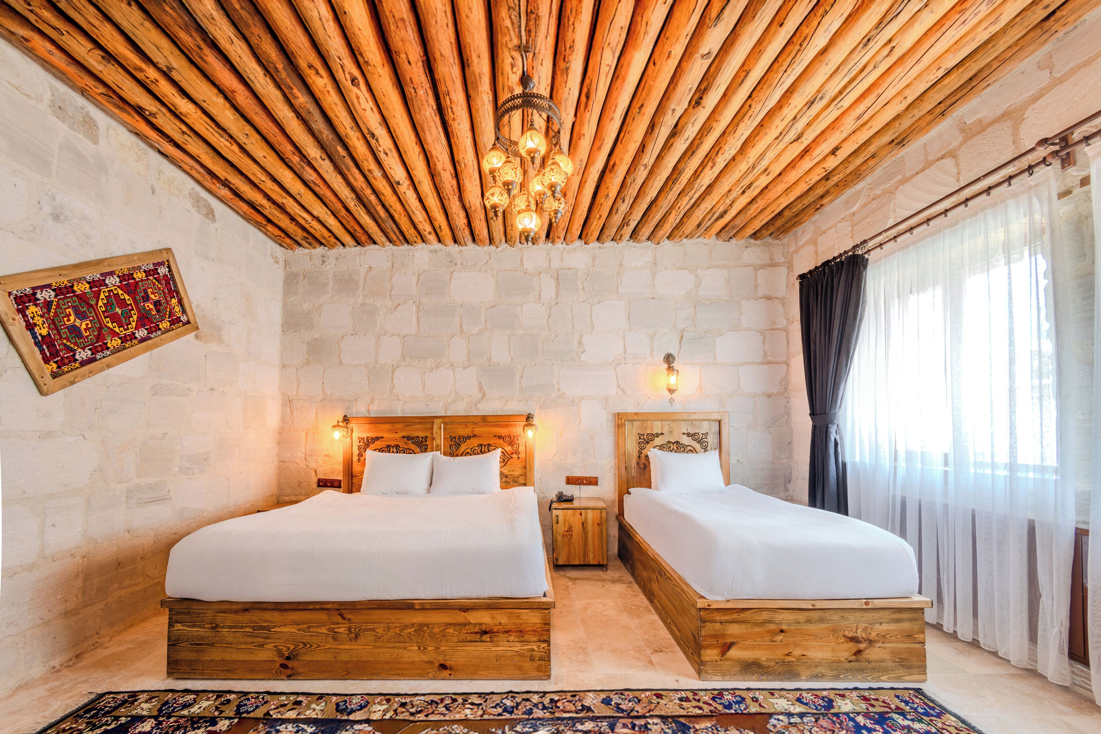 Premium King Cave Suite With Turkish Bath | Premium bedding, pillowtop beds, minibar, in-room safe