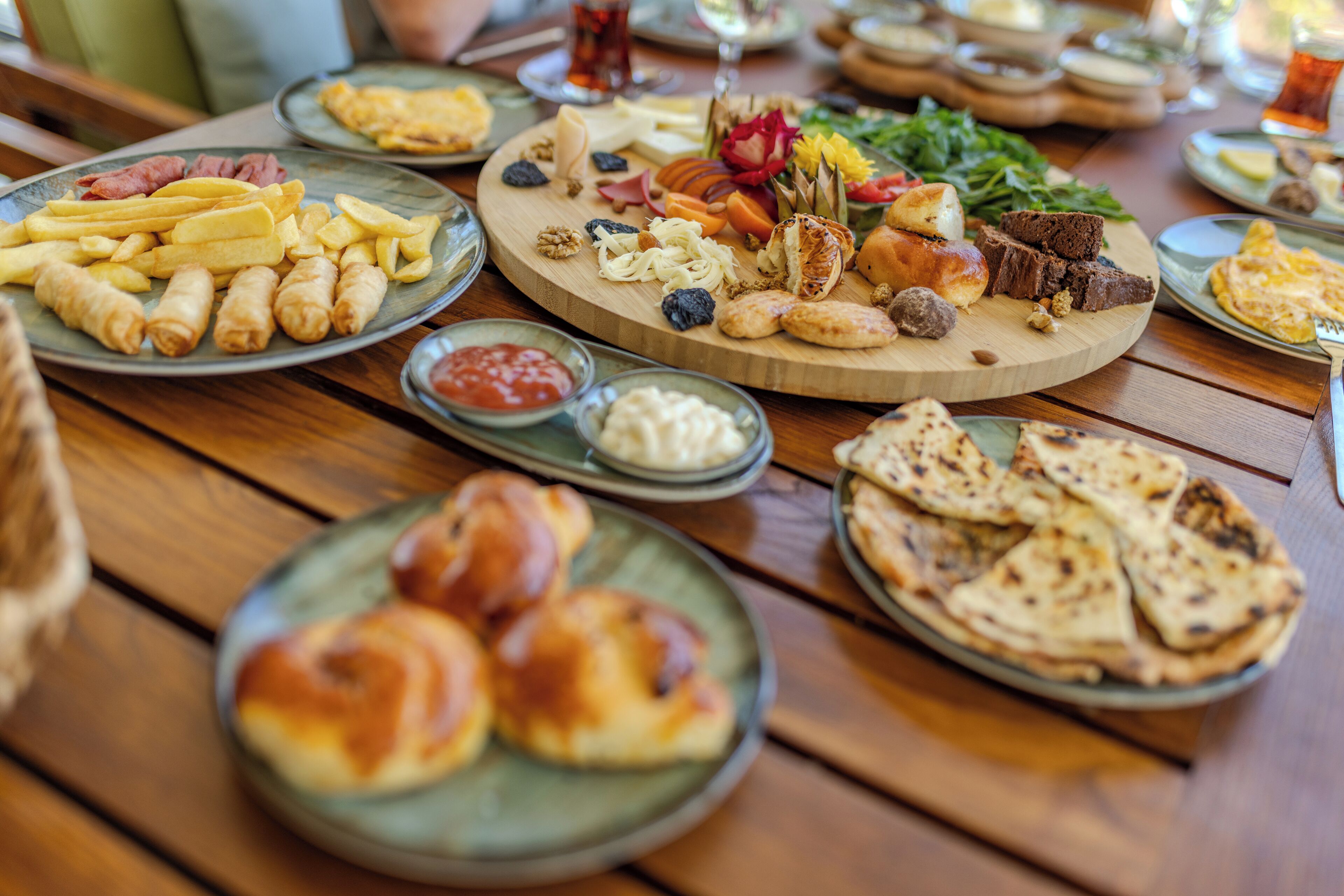 breakfast, lunch, dinner served; turkish cuisine