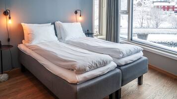 Double or Twin Room (Plus) | Blackout drapes, cribs/infant beds, bed sheets, wheelchair access