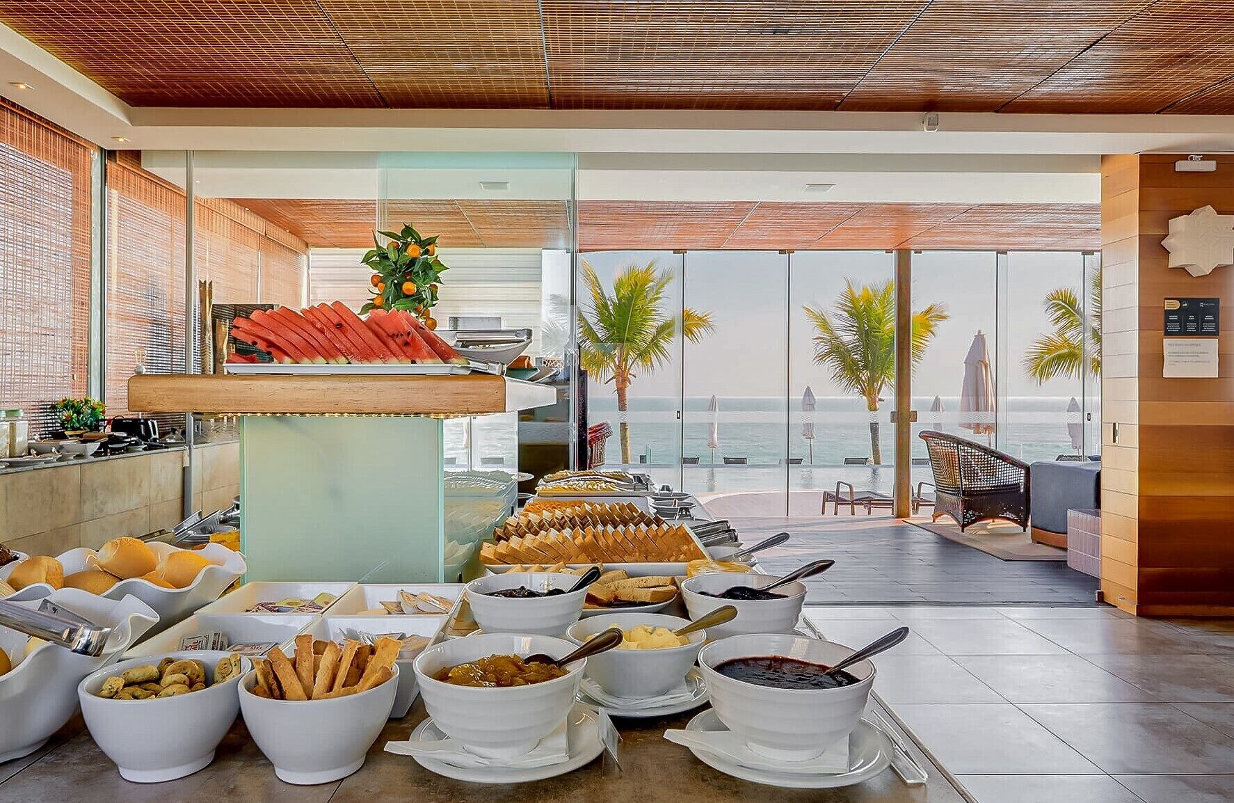 daily full breakfast (brl 22.50 per person)