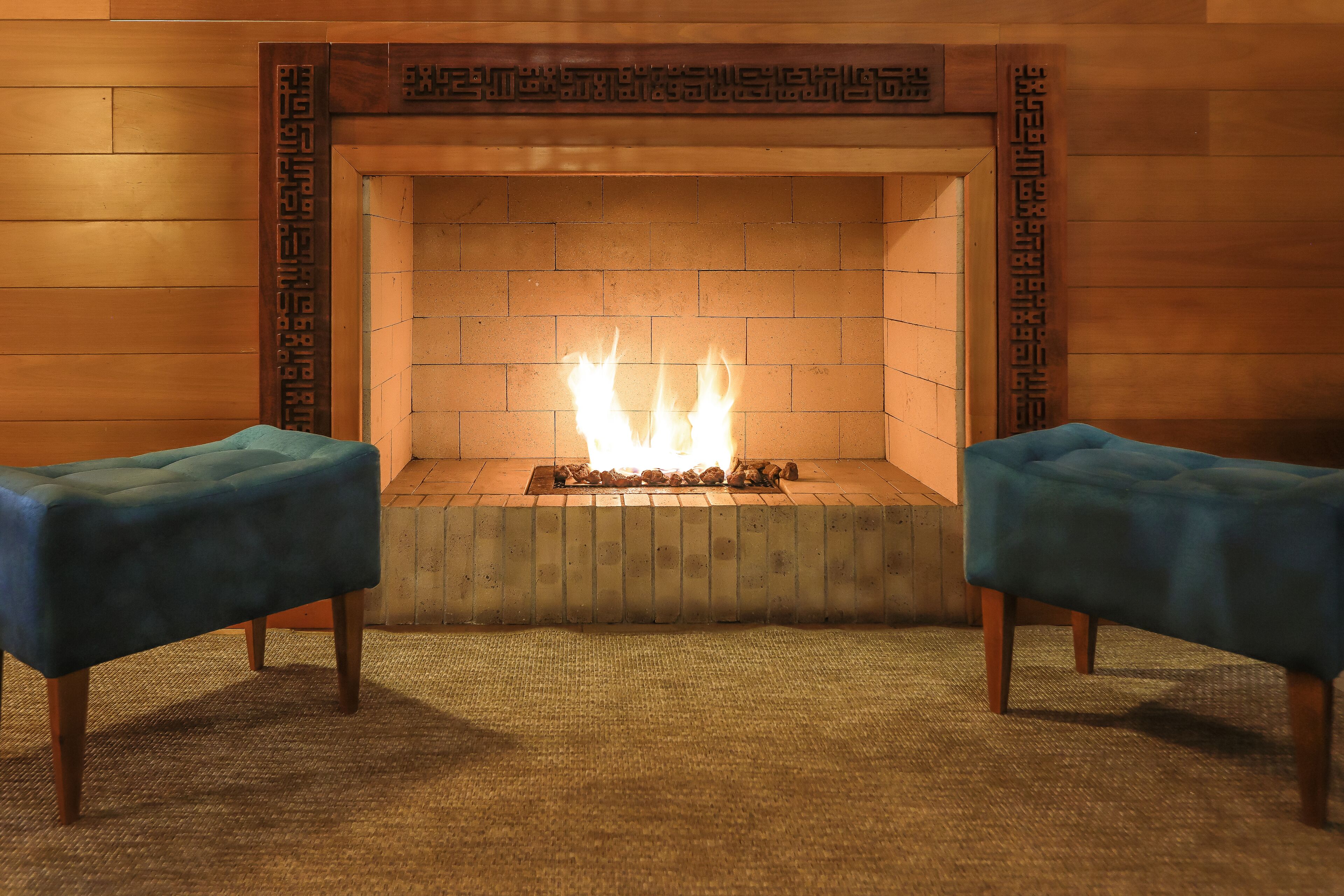 fireplace