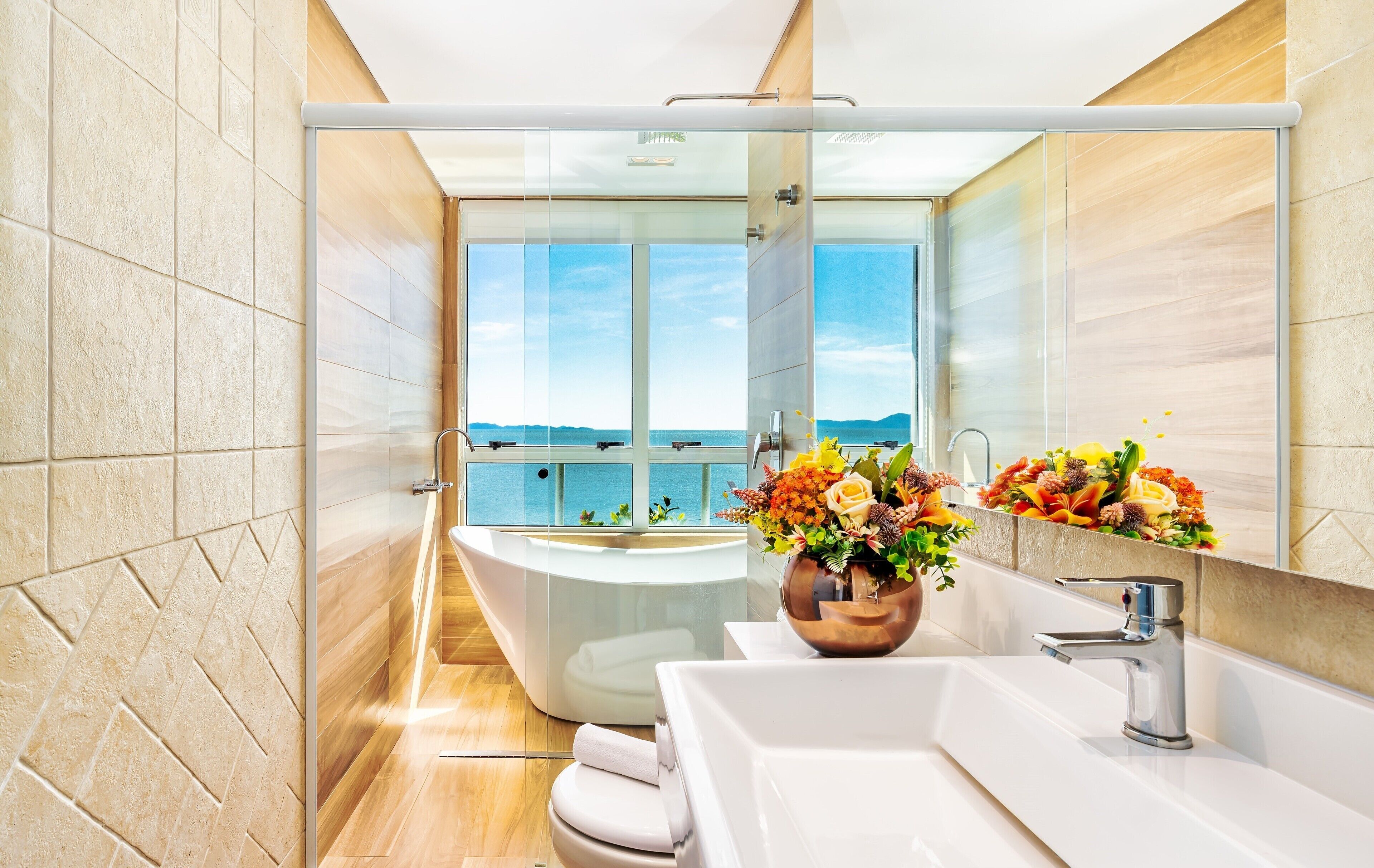 superior suite, 1 king bed with sofa bed, beach view | exterior