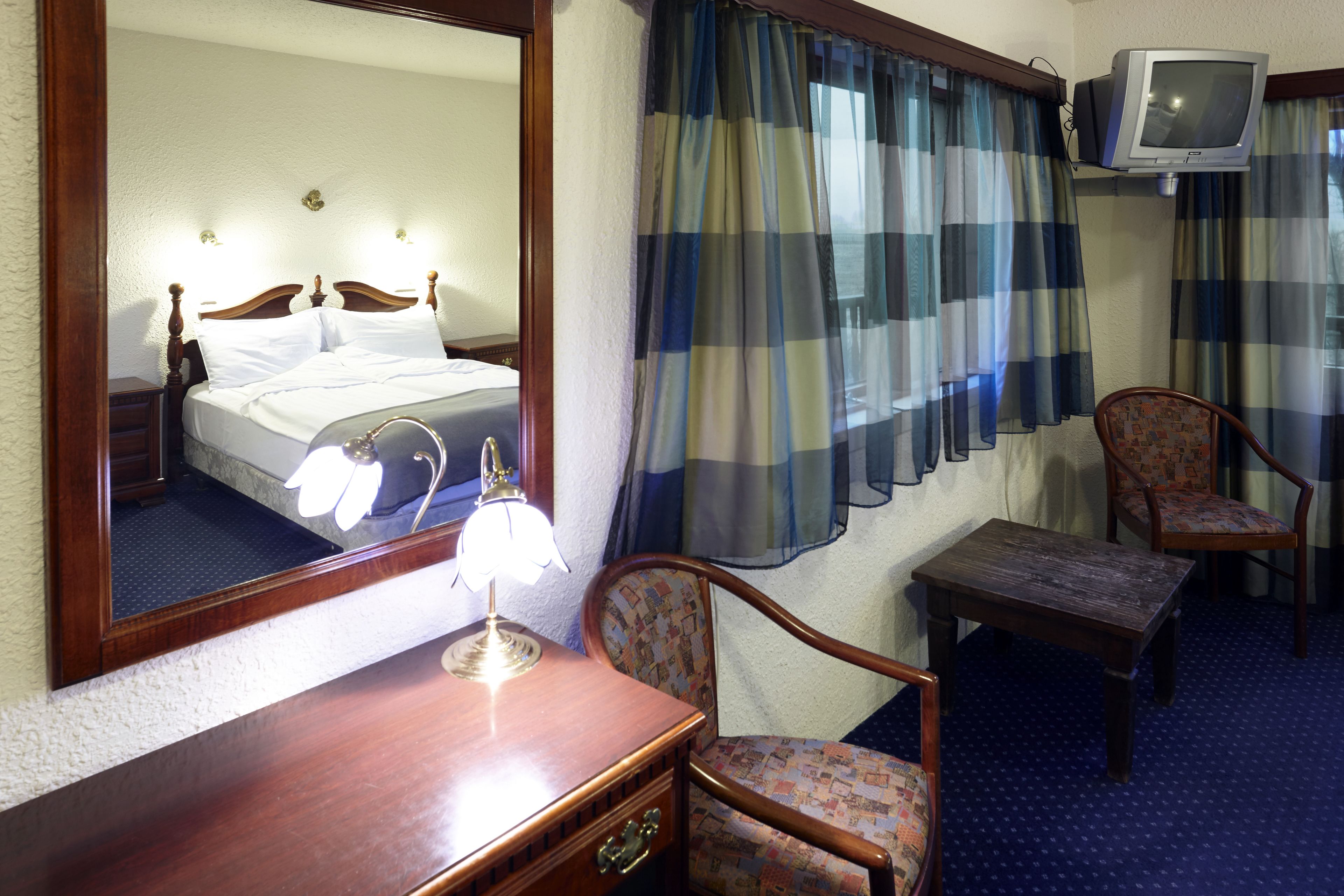 double or twin room | hypo-allergenic bedding, down duvets, in-room safe, desk